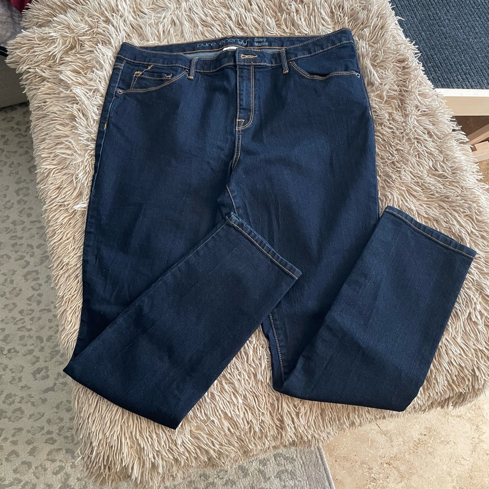 NWOT - Pure Energy Dark Wash Skinny Jeans